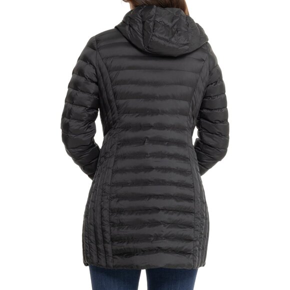 NEW 32 Degrees Packable Hooded Jacket - 3/4 Length, Insulated in green 1225 4s2 - Picture 3 of 3